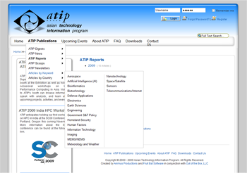 Asian Technology Information Program (ATIP) - Reports
